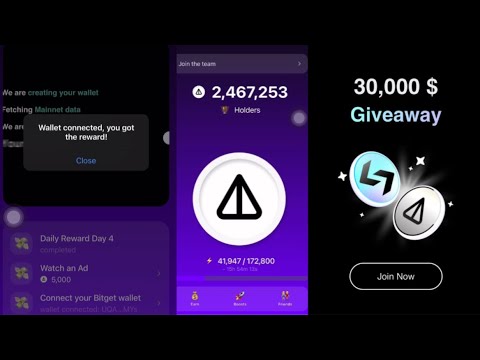 Yescoin x Bitget Wallet $30,000 Giveaway | Connect Yescoin with to Bitget wallet