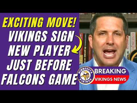 🏈💥 AMAZING: VIKINGS STRIKE A LAST-MINUTE DEAL! PLAYER SIGNED BEFORE FALCONS CLASH! MINNESOTA VIKINGS