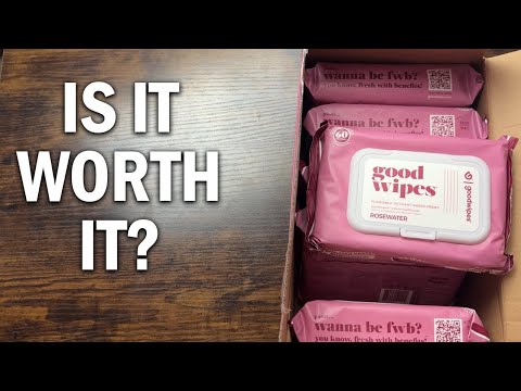 Goodwipes Flushable Butt Rosewater Wipes Review - Is It Worth It?