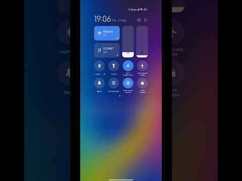 Miui 14 New Trick Control Centre Background Blur and Transparent #shorts #android #miui14