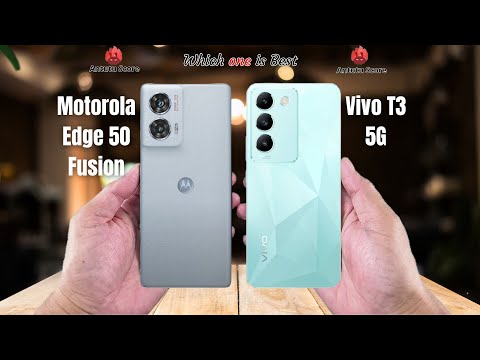 Motorola Edge 50 Fusion vs Vivo T3 5G  Full comparison ⚡Which one is Best