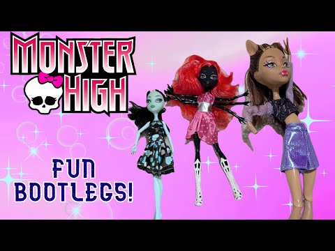 Monster High Bootleg KnockOff Dolls | Because WHY NOT!?! | Bored House Flies Toy Reviews