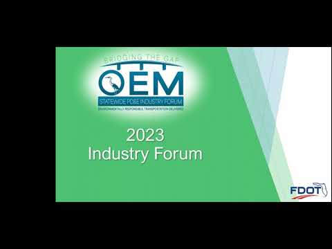 FDOT 2023 Statewide PD&E Industry Forum