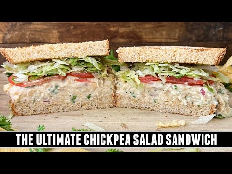 The BEST-EVER Chickpea Salad Sandwich | Healthy 10 Minute Recipe