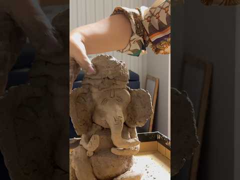 That’s how he came this year |Ecofriendly Ganesh #ganeshutsav2024 #ganesha #indianfestival