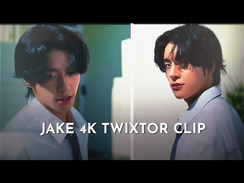 Jake 4k twixtor clip | dicon dispatch video | ae sharpen+cc added | slowmo clip for edit | enhypen