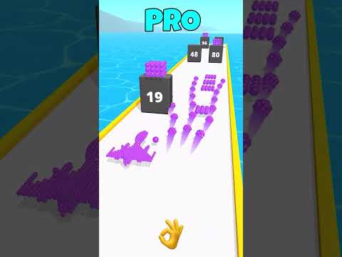 Noob vs Pro vs Hacker MAGNET BALLS RUN #shorts #games #viral