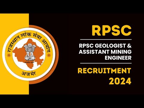 rpsc geologist vacancy 2024|rpsc geologist assistant mining engineer online form 2024#rpsc #vacancy