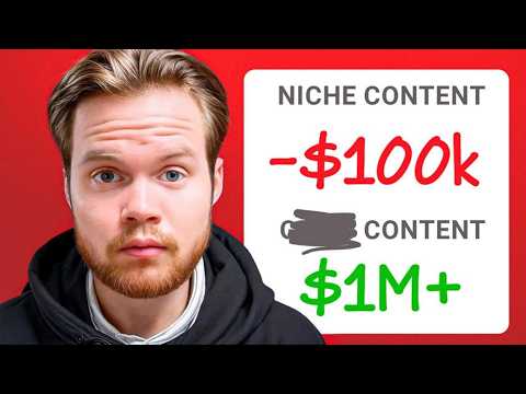 "NICHE" Content Is Keeping You Poor