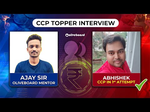 IIBF CCP Topper Interview | Strategy & Insights By Abhishek Qualified in 1st Attempt 🏅🎉🥳