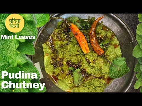 Pudina Chutney | Mint Leaves Chutney | पुदिना चटनी | Green Chutney | Coriander Chutney | Homemade