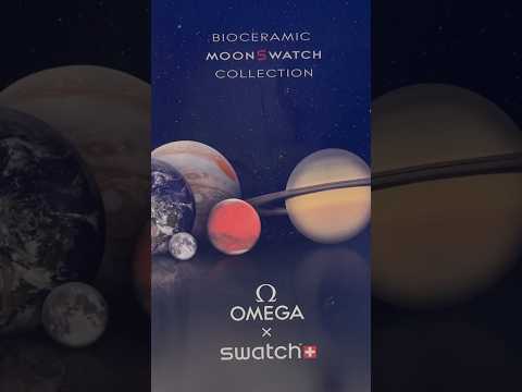 OMEGA X Swatch - 月球錶傳奇經典推出有段時間，第一次看到實體，感覺沒有廣告般吸引人#omega#watch