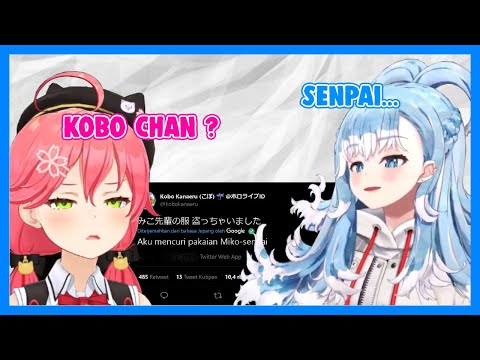 Pengalaman dengan miko senpai yg membuat kobo kepikiran !!  [ Kobo kanaeru ]