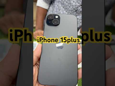 iPhone 15plus Black quick ￼unboxing