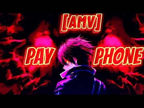 SWORD ART ONLINE [AMV] PAYPHONE - NO RAP VERSION.