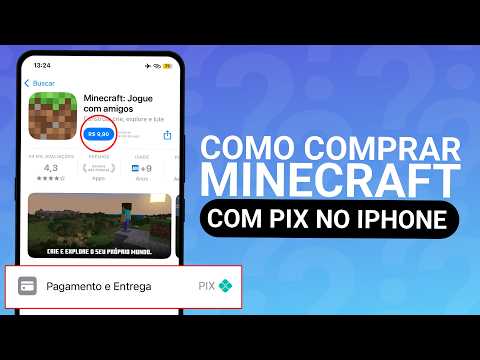 COMO COMPRAR O MINECRAFT NO IPHONE COM PIX