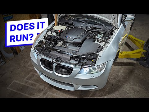 The First Start of The New Engine - BMW E92 M3 - Project Frankfurt: PT7