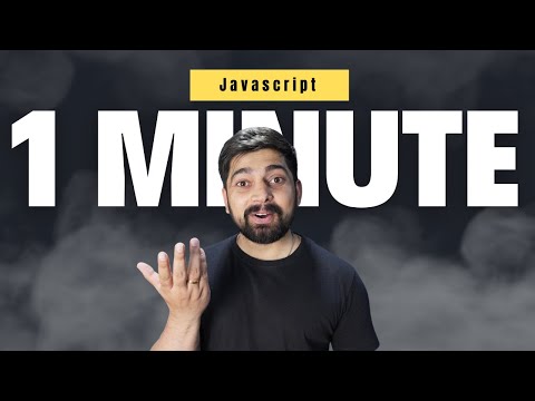 Complete javascript in under a minute