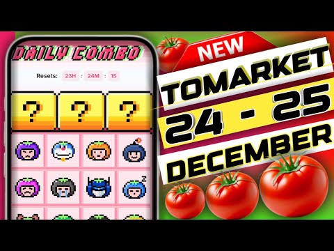 tomarket daily combo today 24-25 december | tomarket | tomarket app daily combo today | tomarket