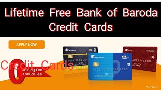 Bank of Baroda lifetime free credit cards | #lifetimefreecreditcard #bankofbarodacreditcard #bob