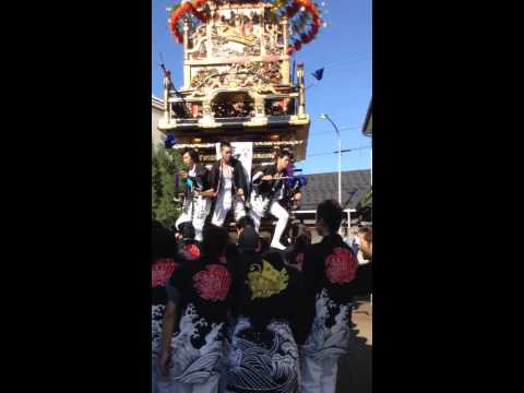 新湊曳山祭り2013【長徳寺】