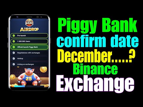 piggy bank Airdrop | piggy bank listing date & exchange | piggy bank withdrawal |piggy piggy Airdrop