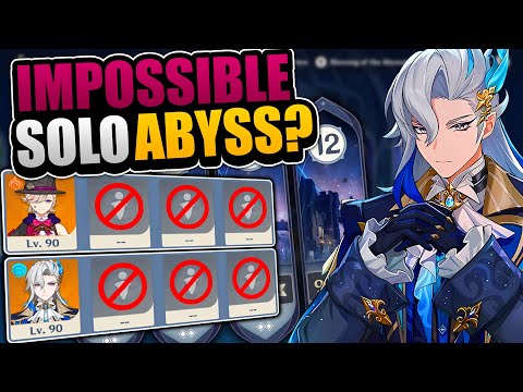 This Solo Abyss SHOULD BE IMPOSSIBLE with Neuvillette...