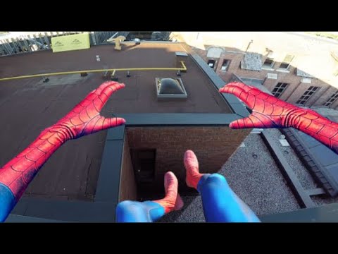 SPIDERMAN Fights Crime IN REAL LIFE - Parkour POV