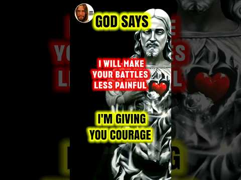 I'll give Courage for your battles |God's Message #propheticword ✝️ #godsays