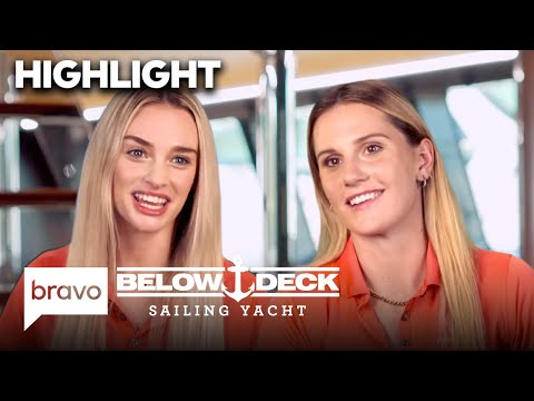 Diana Cruz & Danni Warren Are "At War" For The Boys | Below Deck Sailing Yacht (S5 E9) | Bravo