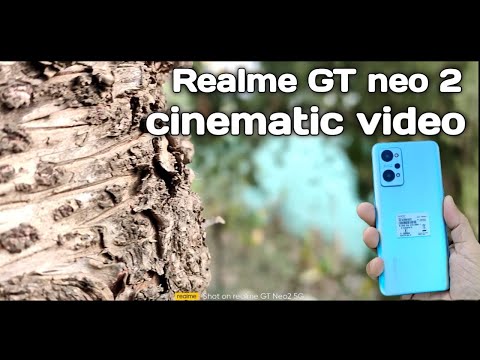 Realme GT neo 2 cinematic video sample and camera test