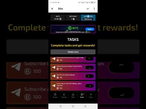 Bits Airdrop New Tasks | Complete tasks to get free coins | Eligibility Criteria | 19 October