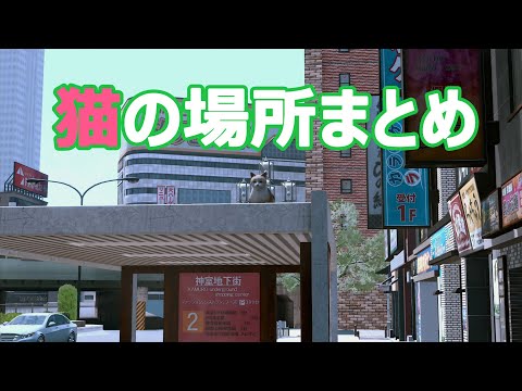 猫の場所まとめ LOST JUDGMENT 裁かれざる記憶：海藤正治の事件簿