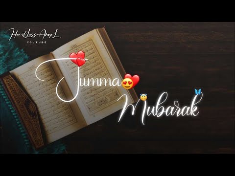 Jumma Mubarak WhatsApp Status ❤️ | Jumma Mubarak Status 🕋🕌 | New Islamic Dua WhatsApp Status 🥰💕