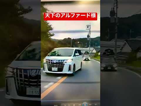 【危険運転】アルファードの運転技術、、、