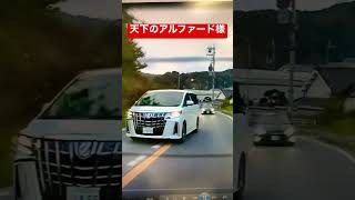 【危険運転】アルファードの運転技術、、、