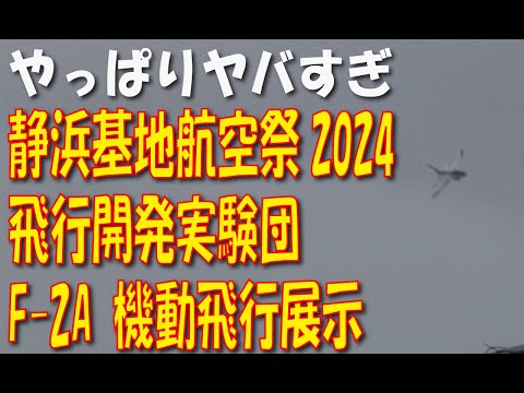 静浜基地航空祭2024 飛実F-2 機動飛行