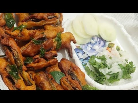 How to make tasty mirchi bajji in telugu