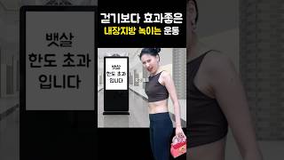 걷기보다 효과좋은 뱃살 녹이는 운동