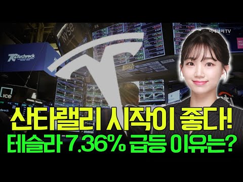 🚀[출근길 경제] 산타랠리 시작이 좋다! 테슬라 7.36% 급등 이유는? | Market Signal (20241226)