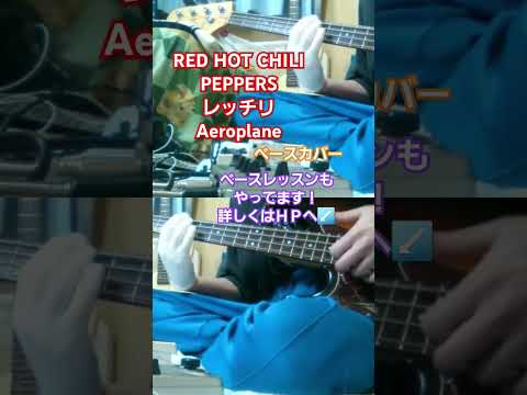 【RED HOT CHILI PEPPERS　レッチリ】Aeroplane　ベースカバー　#redhotchilipeppers #レッチリ #aeroplane