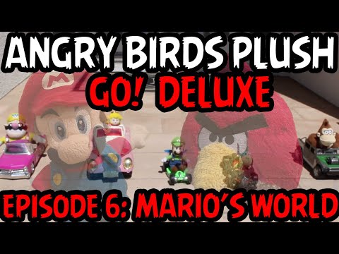 Angry Birds Go Plush Deluxe Episode 6: Mario's World