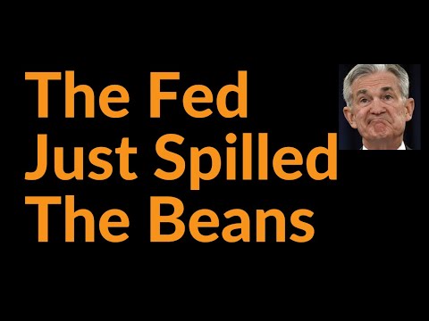 The Fed Just Spilled The Beans