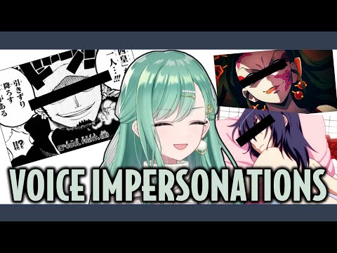 Voice Impersonations【Yakumo Beni, Tachibana Hinano, Kamito | VSpo! ENG SUB】