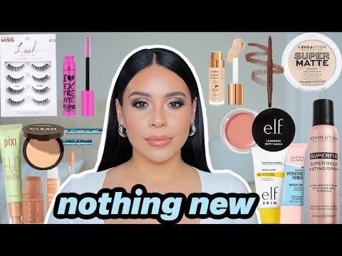 All Drugstore Full Face Nothing New 🤩 *best drugstore makeup*