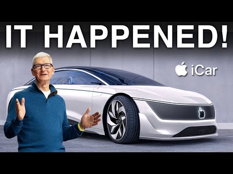 IT HAPPENED! Tim Cook JUST REVEALED Apple Car!