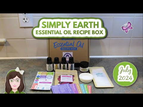 Get Your Bath And Spa Fix With SIMPLY EARTH's July 2024 Essential Oils Recipe Box!