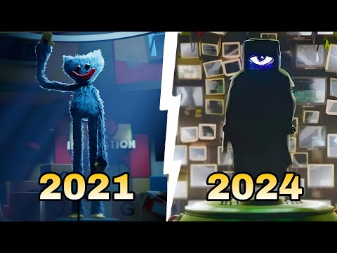 EVOLUTION OF POPPY PLAYTIME | 2021 TO 2024