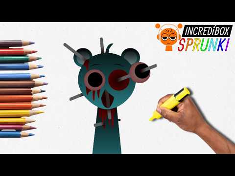 How to Draw Sky Horror - INCREDIBOX Sprunki | Step-by-Step Tutorial