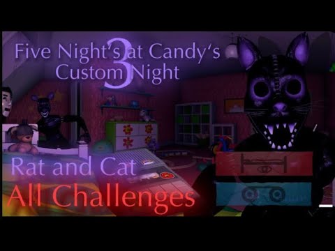 FNaC 3 CN - Rat and Cat All Challenges